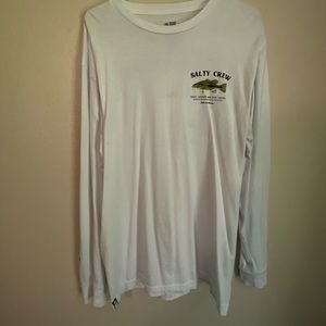 Slaty crew long sleeve tee
